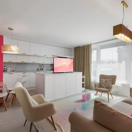 Apartment Lam Pink - Jacuzzi - Ac - Ps4 *